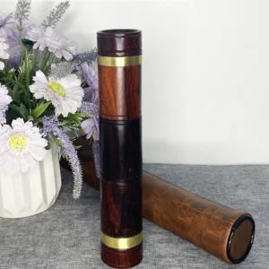 Điếu Cày Rút Mini Gỗ Trắc Giấu Nõ – 27cm