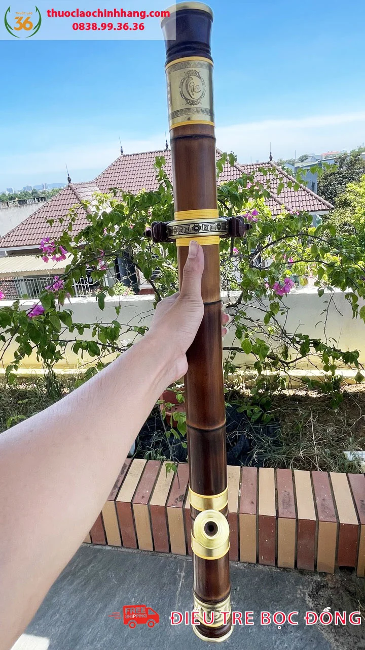 Điếu Tre Gai 5 Mắt Sang Chảnh