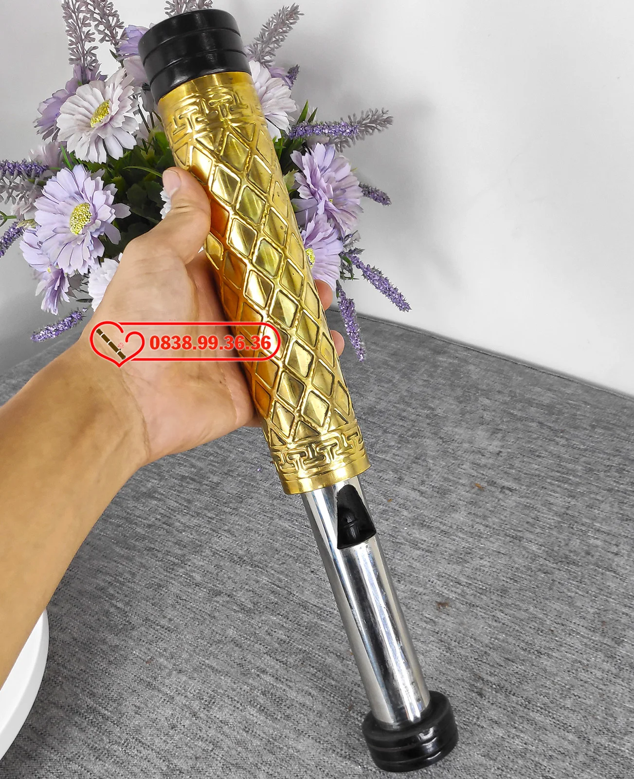 Điếu Cày Dấu Nõ – Điếu ẩn nõ bên trong