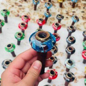 Nõ Điếu Cày Ngọc Phủ Epoxy Tạo Vân Nghệ Thuật.