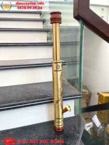 Điếu Rút Bọc Đồng 41cm